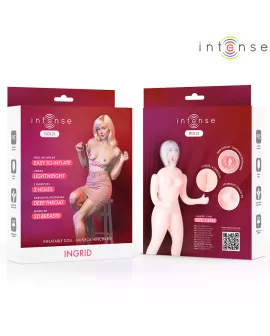 INTENSE DOLLS - AUFBLASBARE PUPPE INGRID MIT DREI ÖFFNUNGEN