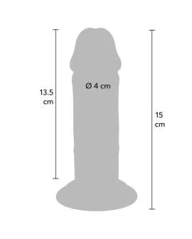 GET REAL - DELUXE DICKER TPE-DONNERSATZ MIT DOPPELTER DICHTE, 15 CM