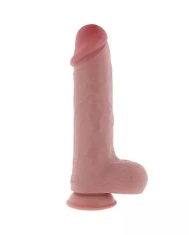 GET REAL - DELUXE REALISTIC PENIS WITH TESTICLES EXTRA THICK 31 CM