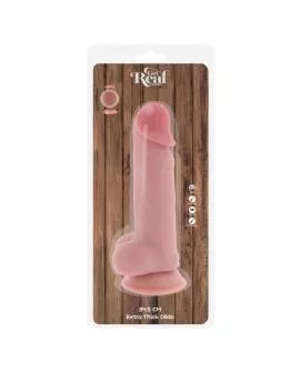GET REAL - DELUXE REALISTISCHER PENIS MIT HODEN, EXTRA DICK, 34,5 CM