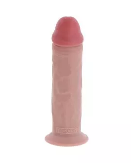 GET REAL - DELUXE THICK DOUBLE-DENSITY TPE DONG 25.5 CM