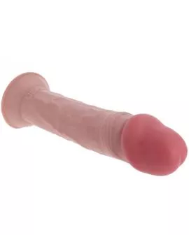 GET REAL - DELUXE THICK DOUBLE-DENSITY TPE DONG 35.5 CM