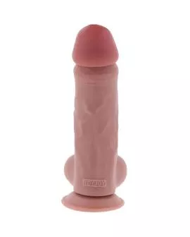 GET REAL - DELUXE REALISTIC PENIS WITH TESTICLES EXTRA THICK 23 CM