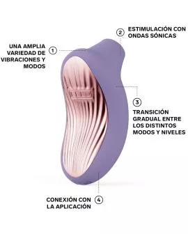 LELO - SONA 3 SONIC CLITORAL MASSAGER VIOLET DUSK