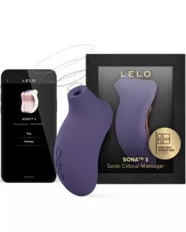 LELO - SONA 3 SONIC KLITTORIALMASSAGEGERÄT CYBER PURPLE