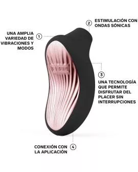 LELO - SONA 3 CRUISE SONIC KLITORALSAGER SCHWARZ