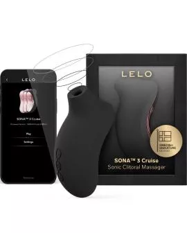 LELO - SONA 3 CRUISE SONIC KLITORALSAGER SCHWARZ
