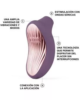 LELO - SONA 3 CRUISE SONIC KLITORMASSAGER PLUM