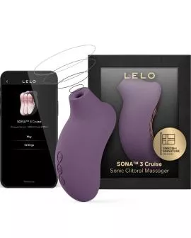 LELO - SONA 3 CRUISE SONIC KLITORMASSAGER PLUM