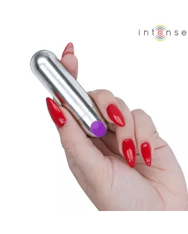 INTENSE - KAREN MINI WIEDERAUFLADBARER VIBRATIONSKUGEL SILBER