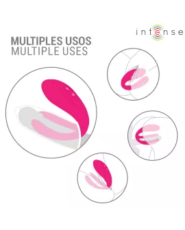 INTENSE - JULIA DOPPELVIBRATOR-KLEMMENSTIMULATOR MIT FERNBEDIENUNG