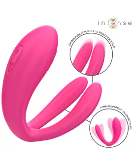 INTENSE - JULIA DOPPELVIBRATOR-KLEMMENSTIMULATOR MIT FERNBEDIENUNG