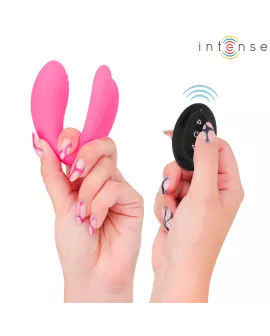 INTENSE - JULIA DOPPELVIBRATOR-KLEMMENSTIMULATOR MIT FERNBEDIENUNG