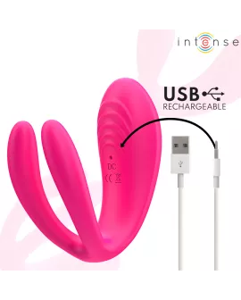 INTENSE - JULIA DOPPELVIBRATOR-KLEMMENSTIMULATOR MIT FERNBEDIENUNG