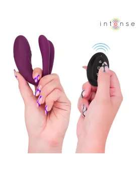 INTENSE - SANDRA KLAPPE- UND VIBRATIONSKLEMMSTIMULATOR MIT FERNBEDIENUNG