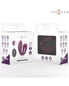 INTENSE - SANDRA KLAPPE- UND VIBRATIONSKLEMMSTIMULATOR MIT FERNBEDIENUNG