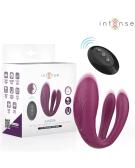 INTENSE - SANDRA KLAPPE- UND VIBRATIONSKLEMMSTIMULATOR MIT FERNBEDIENUNG