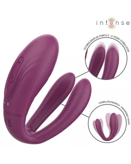 INTENSE - SANDRA KLAPPE- UND VIBRATIONSKLEMMSTIMULATOR MIT FERNBEDIENUNG