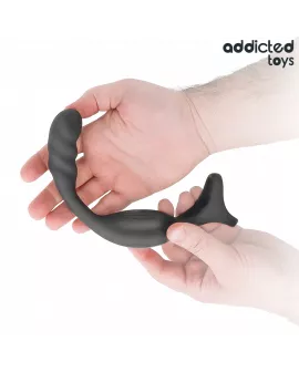 ADDICTED TOYS - DOPPELTER PROSTATIK-COCKRING MIT FERNBEDIENUNG
