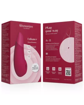 WOMANIZER - VERBESSERT DIE KLITORISSTIMULATION, LEUCHTENDES ROSA