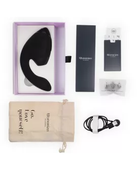 WOMANIZER - DUO NEXT DOPPELTER KLITORIS- & G-PUNKT-STIMULATOR SCHWARZ