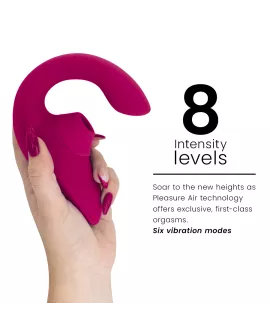 WOMANIZER - BLEND RABBIT VIBRATOR STIMULATOR VIBRANT PINK