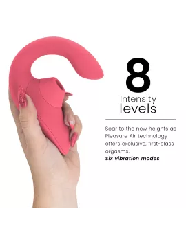WOMANIZER - BLEND RABBIT VIBRATOR STIMULATOR VIBRANT ROSE