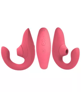 WOMANIZER - BLEND RABBIT VIBRATOR STIMULATOR VIBRANT ROSE