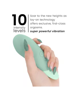 WOMANIZER - VIBE LAY-ON SILENT VIBRATOR SAGE