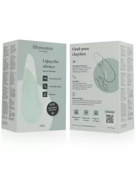 WOMANIZER - VIBE LAY-ON SILENT VIBRATOR SAGE