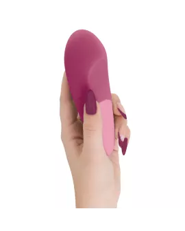WOMANIZER - VIBE LAY-ON SILENT VIBRATOR DUSKY PINK