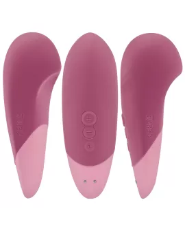 WOMANIZER - VIBE LAY-ON SILENT VIBRATOR DUSKY PINK