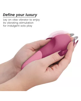 WOMANIZER - VIBE LAY-ON SILENT VIBRATOR DUSKY PINK