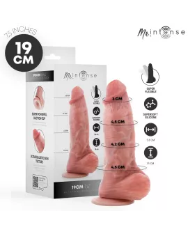 MR INTENSE - KLEINER SPENCER SILIKONDILDO 19 CM -Ø- 4,5 CM