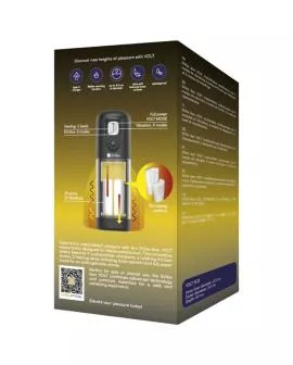 SNAIL VIBE - IKON VOLT MASTURBATOR MIT HITZE- UND REIBUNGSEFFEKT