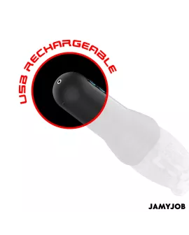 JAMYJOB - SPINJOB 2.0 MASTURBATOR MIT STOSS- UND ROTATIONSFUNKTION
