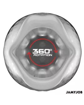 JAMYJOB - SPINJOB 2.0 MASTURBATOR MIT STOSS- UND ROTATIONSFUNKTION