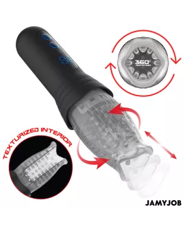 JAMYJOB - SPINJOB 2.0 MASTURBATOR MIT STOSS- UND ROTATIONSFUNKTION