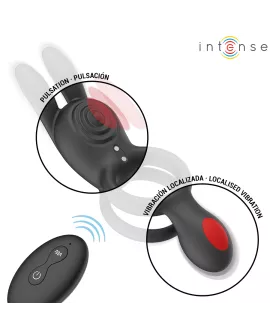 INTENSE - QUINN DOPPELVIBRATIONSRING MIT FERNBEDIENUNG