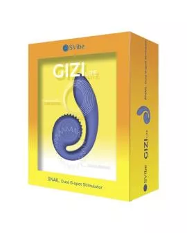 SNAIL VIBE - GIZI LITE DUAL G-PUNKT- & KLITORISVIBRATOR (LILA)