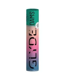 SHEER GLYDE - DAMS LAMINAS LATEX ORAL SEX MINT