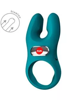 FUN FACTORY - NOS PRO VIBRIERENDER COCKRING, FLASCHE, GRÜN