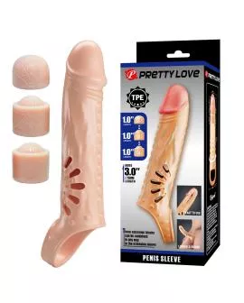 PRETTY LOVE - PENISHÜLLE MIT VERLÄNGERUNGEN