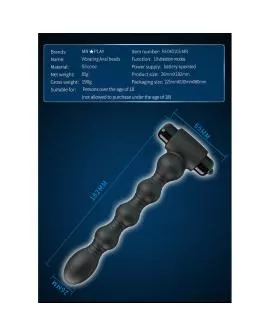 MR PLAY - VIBRIERENDER ANALPLUG-MASSAGER