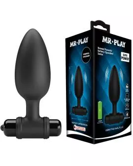 MR PLAY - SUPER POWER ANAL PLUG MIT VIBRATION
