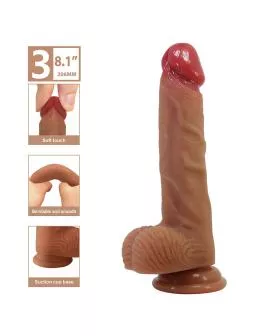 PRETTY LOVE - LISLE REALISTISCHER DILDO MIT SAUGNAPF 20,6 CM -Ø- 4,2 CM