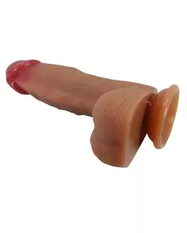 PRETTY LOVE - DUVALL REALISTISCHER DILDO MIT SAUGNAPF 19,3 CM -Ø- 4,5 CM