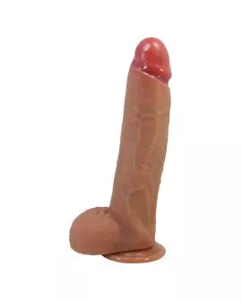 PRETTY LOVE - MENDEL REALISTISCHER DILDO MIT SAUGNAPF 25,5 CM -Ø- 5,6 CM
