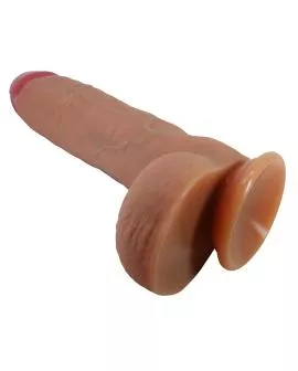 PRETTY LOVE - MENDEL REALISTISCHER DILDO MIT SAUGNAPF 25,5 CM -Ø- 5,6 CM