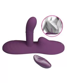 PRETTY LOVE - LUKA SITZVIBRATOR MIT WÄRMEEFFEKT UND FERNBEDIENUNG